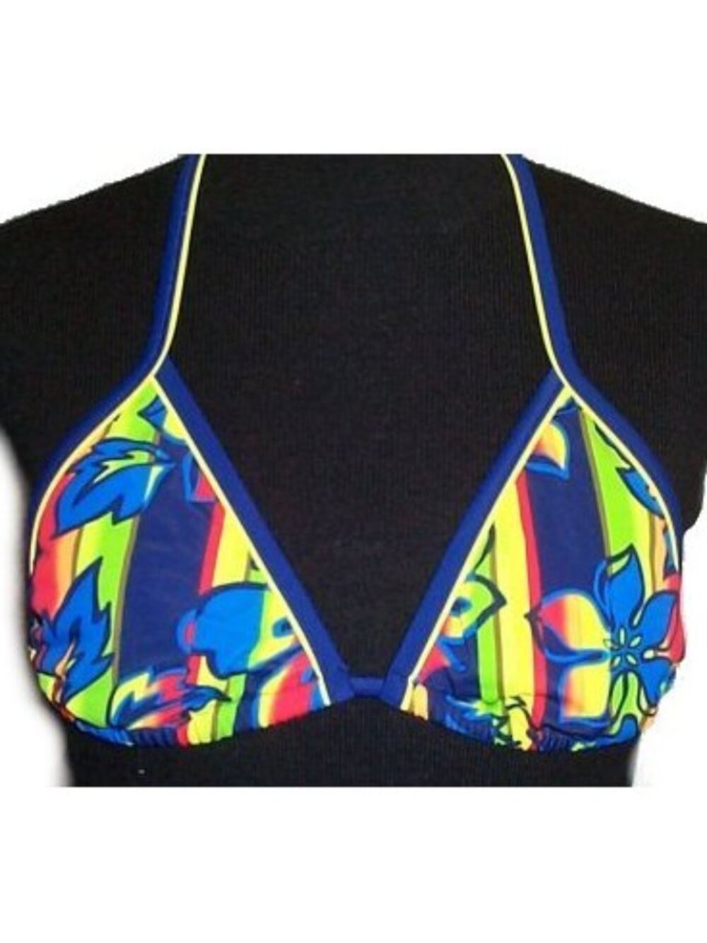 GOSSIP Colourful String Bikini Top - NEW - Picture 6 of 6